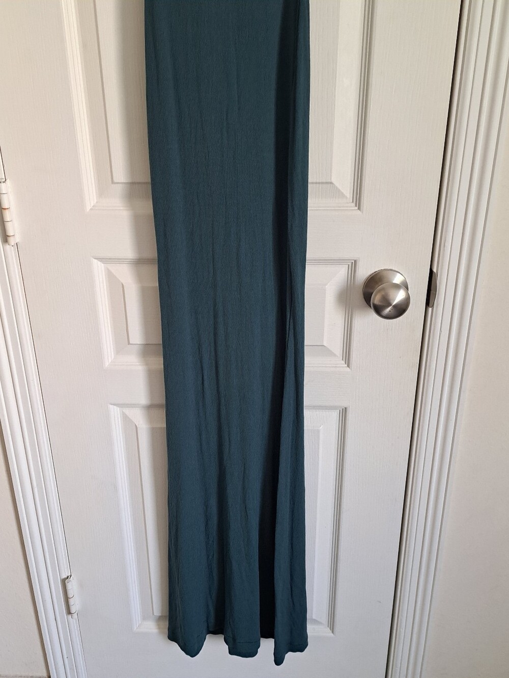 SKIMS Soft Lounge Long Slip Dress in Bluish GREEN S - Picture 4 of 10